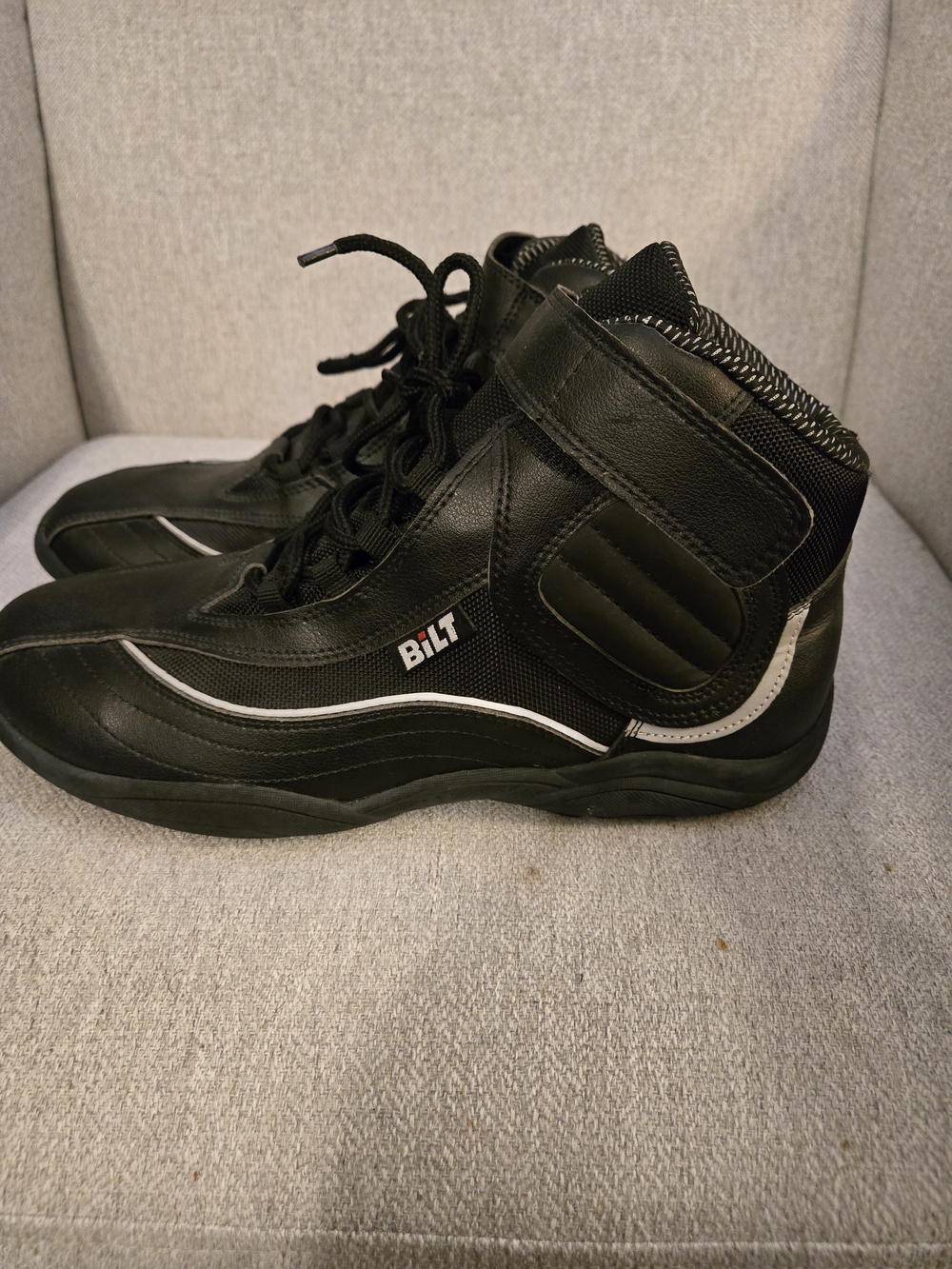 BILT Men's Black High-Top Riding Boots